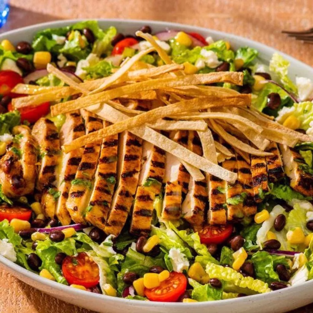 Grilled Chicken Taco Salad Recipe