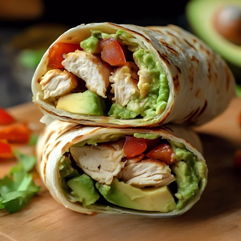 High-Protein Breakfast Wrap with Cottage Cheese and Avocado Recipe