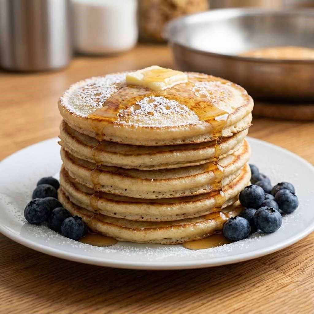 High Protein Cottage Cheese Pancakes Recipe
