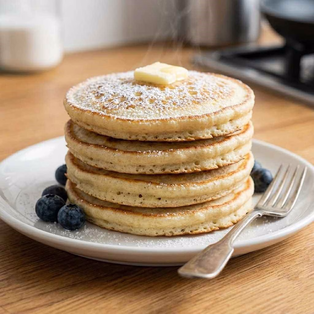 High Protein Cottage Cheese Pancakes Recipe
