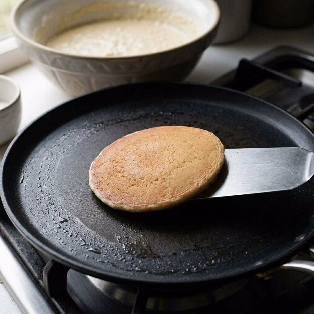 Flip and Finish Cooking