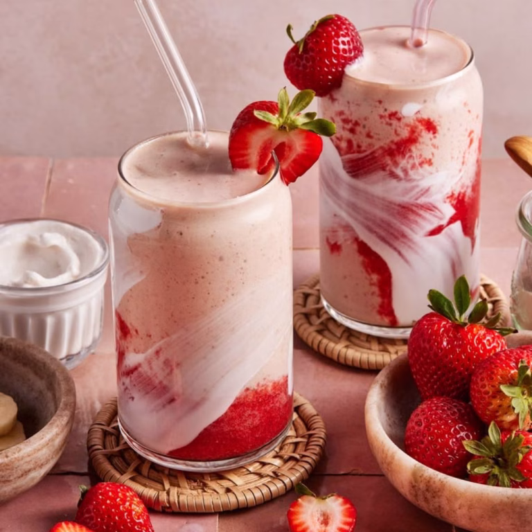Homemade Hailey Bieber Smoothie Recipe