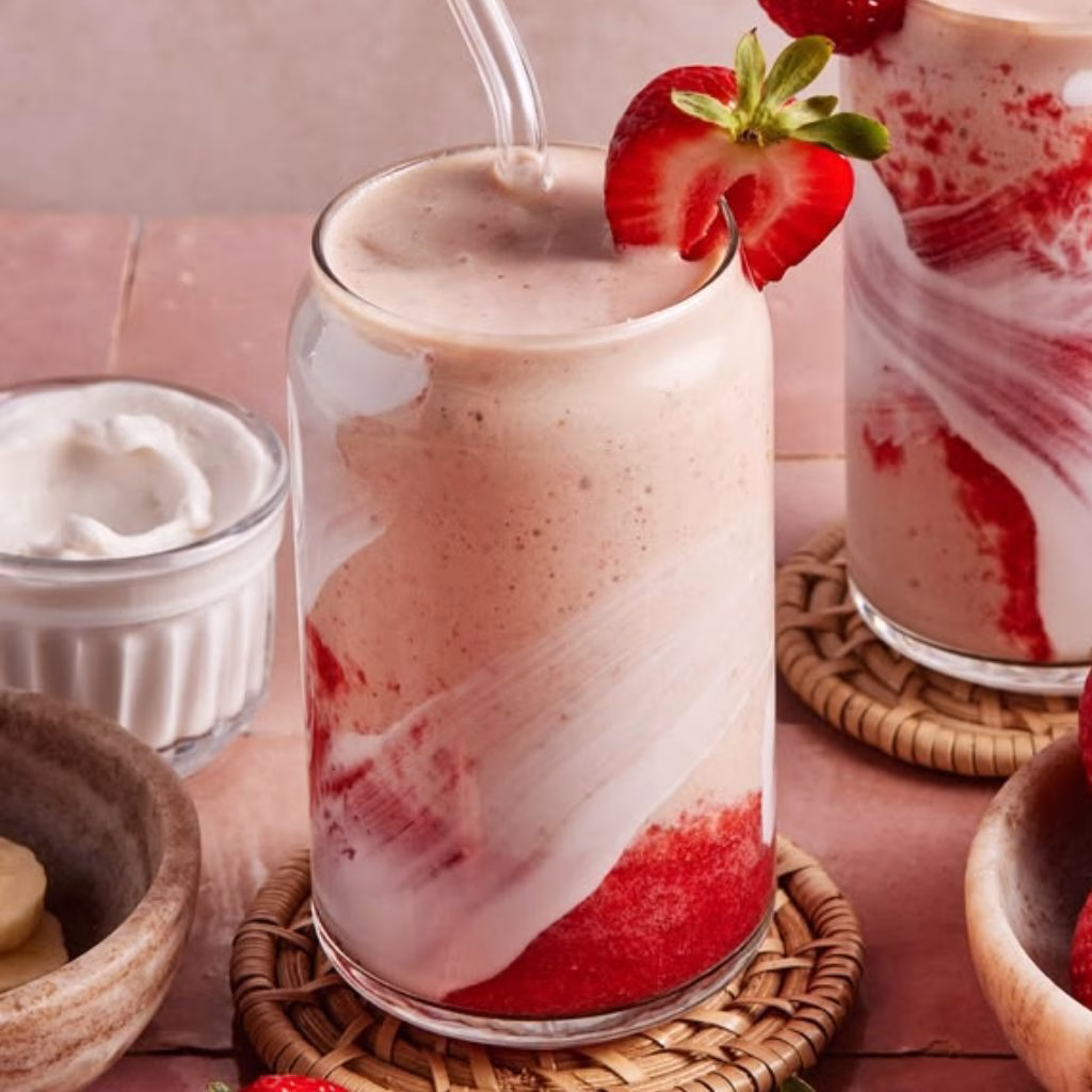 Homemade Hailey Bieber Smoothie Recipe