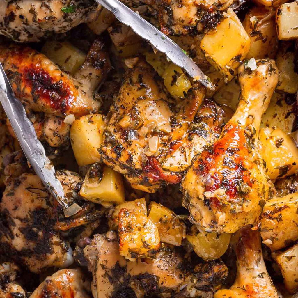 Italian Chicken and Potatoes