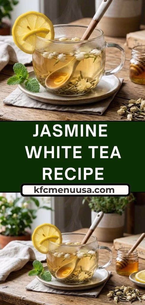 Jasmine White Tea Recipe