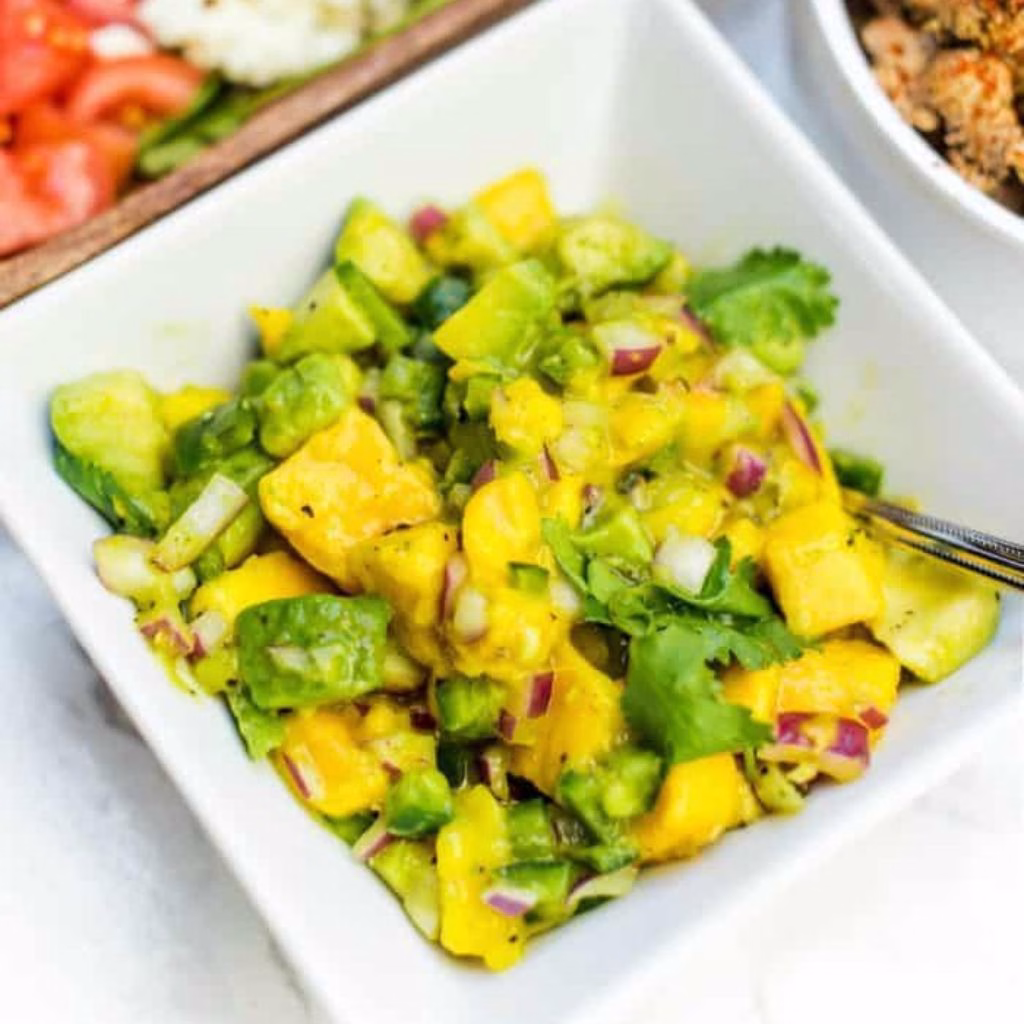 Mango Salsa Dorito Taco Salad