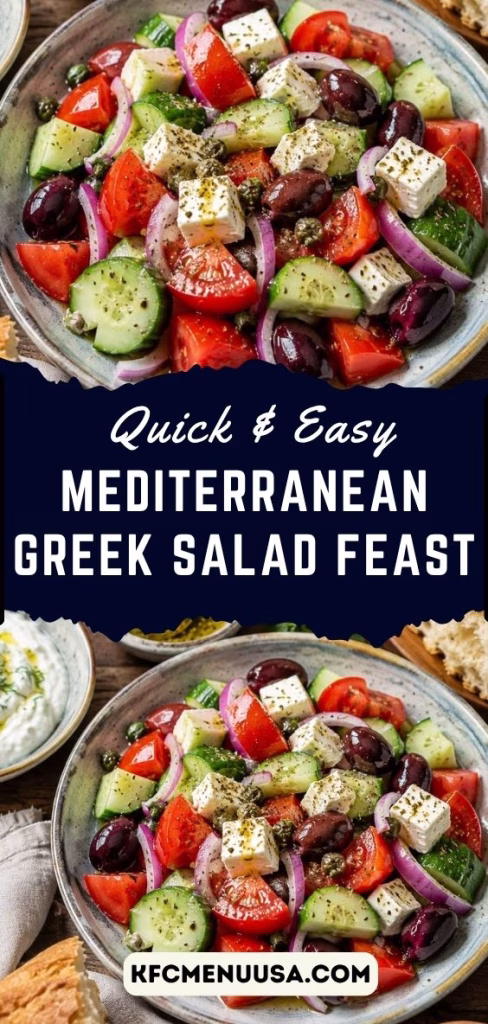Mediterranean Greek Salad Feast Recipe