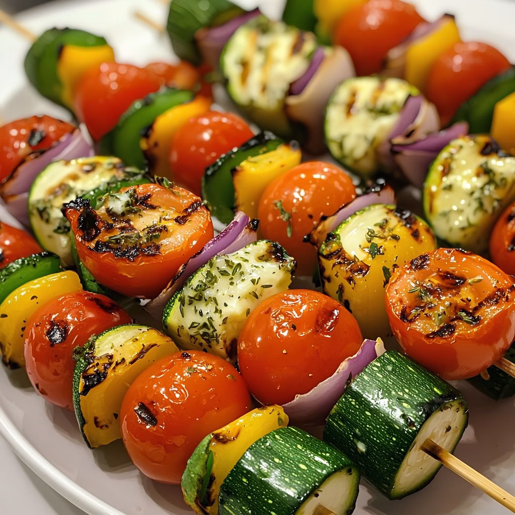 Mini Maple Veggie Potato Skewer Ladder Recipe