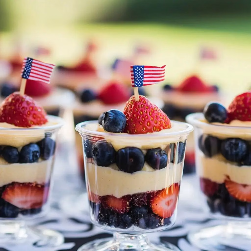 4th of July Trifle — A Red, White & Blue Showstopper