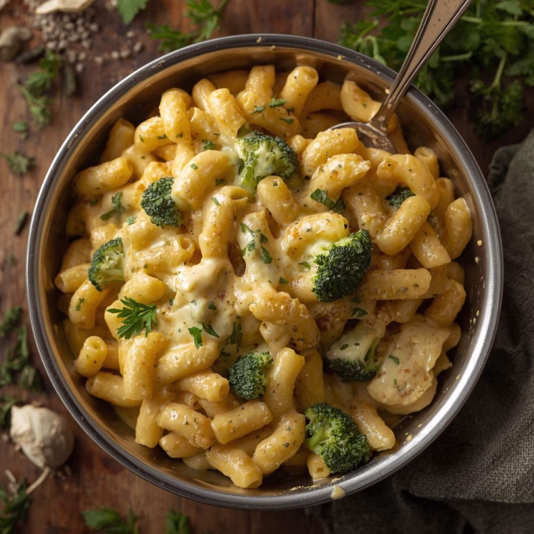 One Pot Broccoli Mac & Cheese Recipe