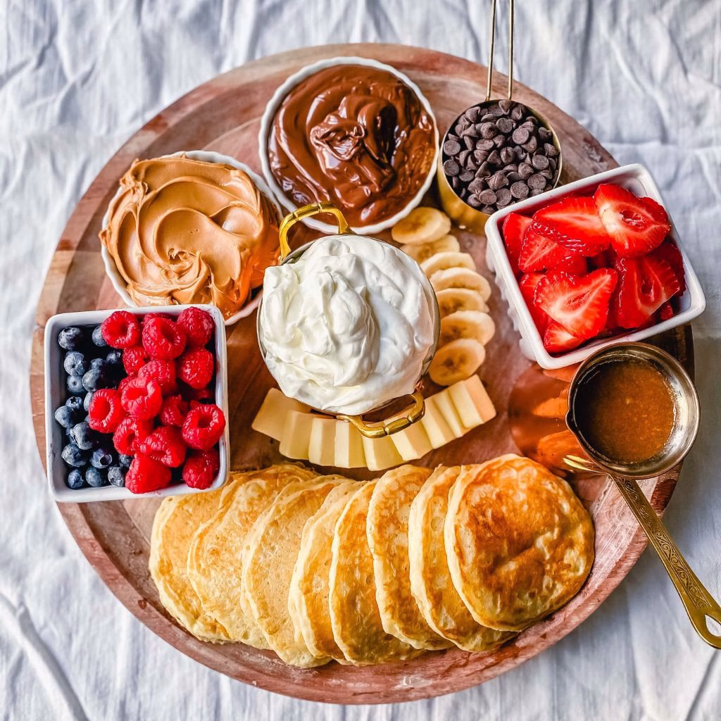 Pancake Charcuterie Board