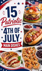 Patriotic 4th of July Main Dishes