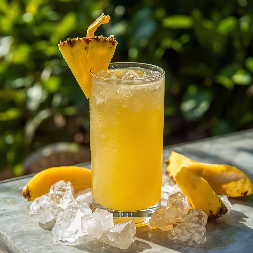 Pineapple Lemon Fizz Recipe