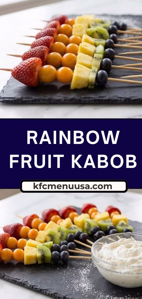 Rainbow Fruit Kabob Recipe