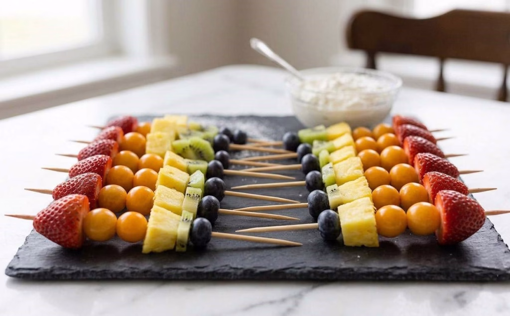 Rainbow Fruit Kabob Recipe