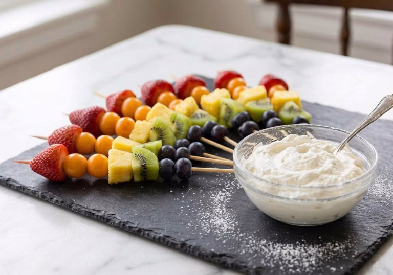 Rainbow Fruit Kabob Recipe