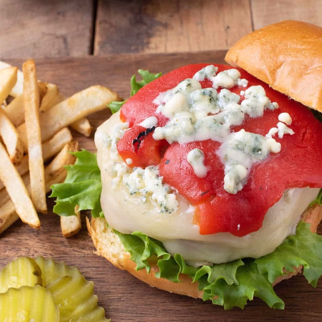Red, White & Blue Burgers