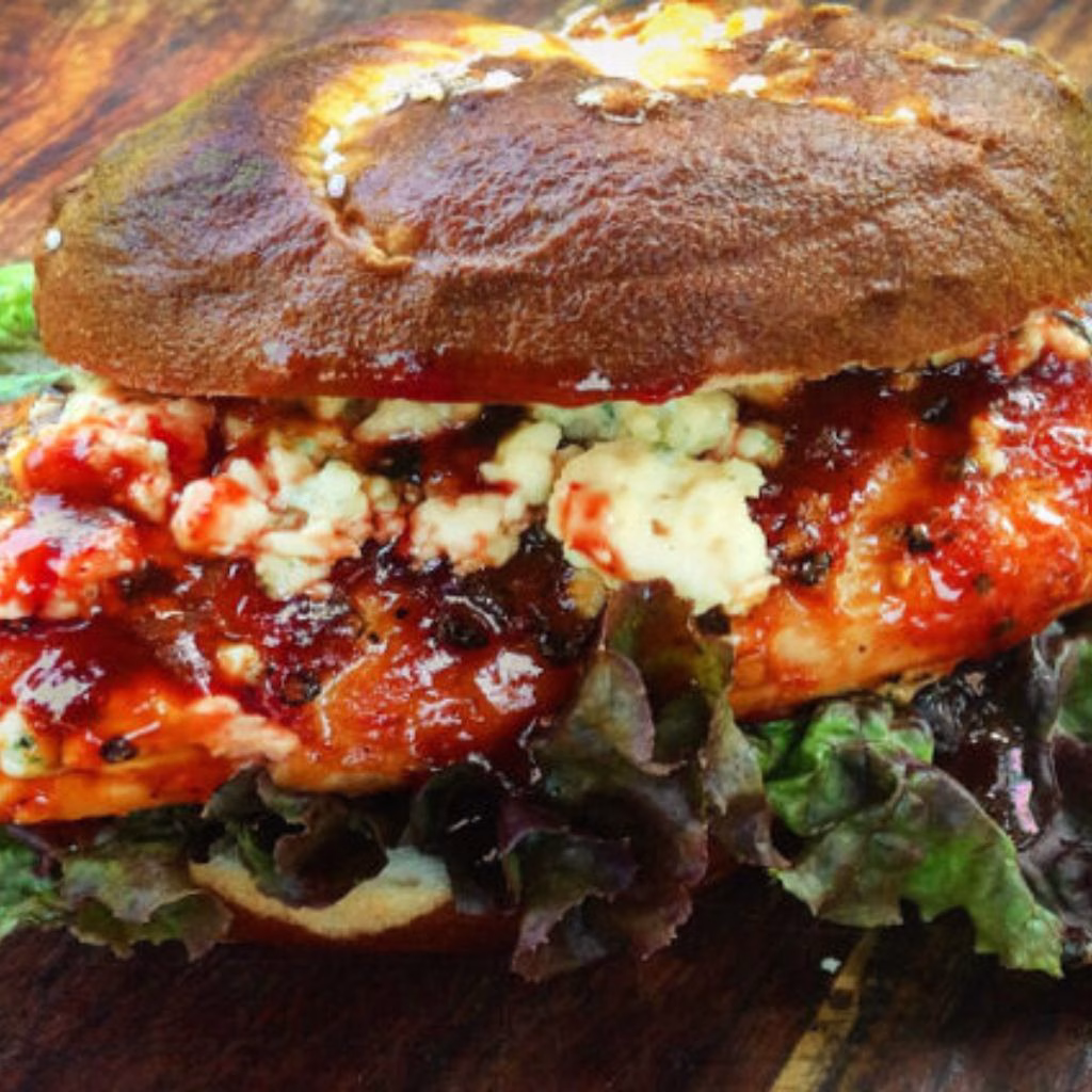 Red, White & Blue BBQ Chicken