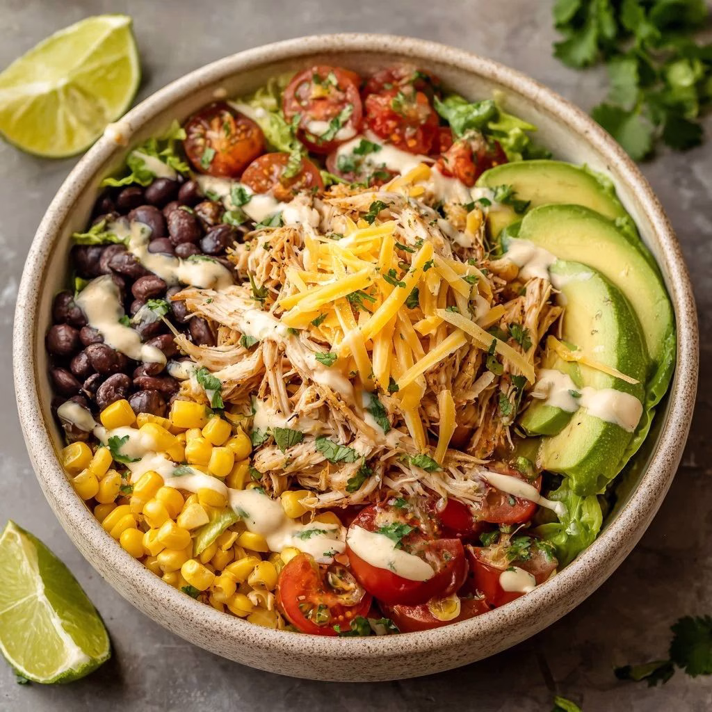 Rotisserie Chicken Taco Salad