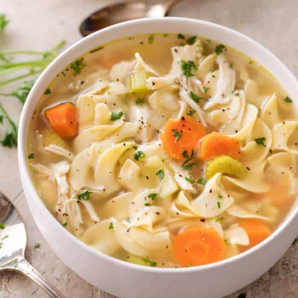 Slow Cooker Chicken Noodle Soup