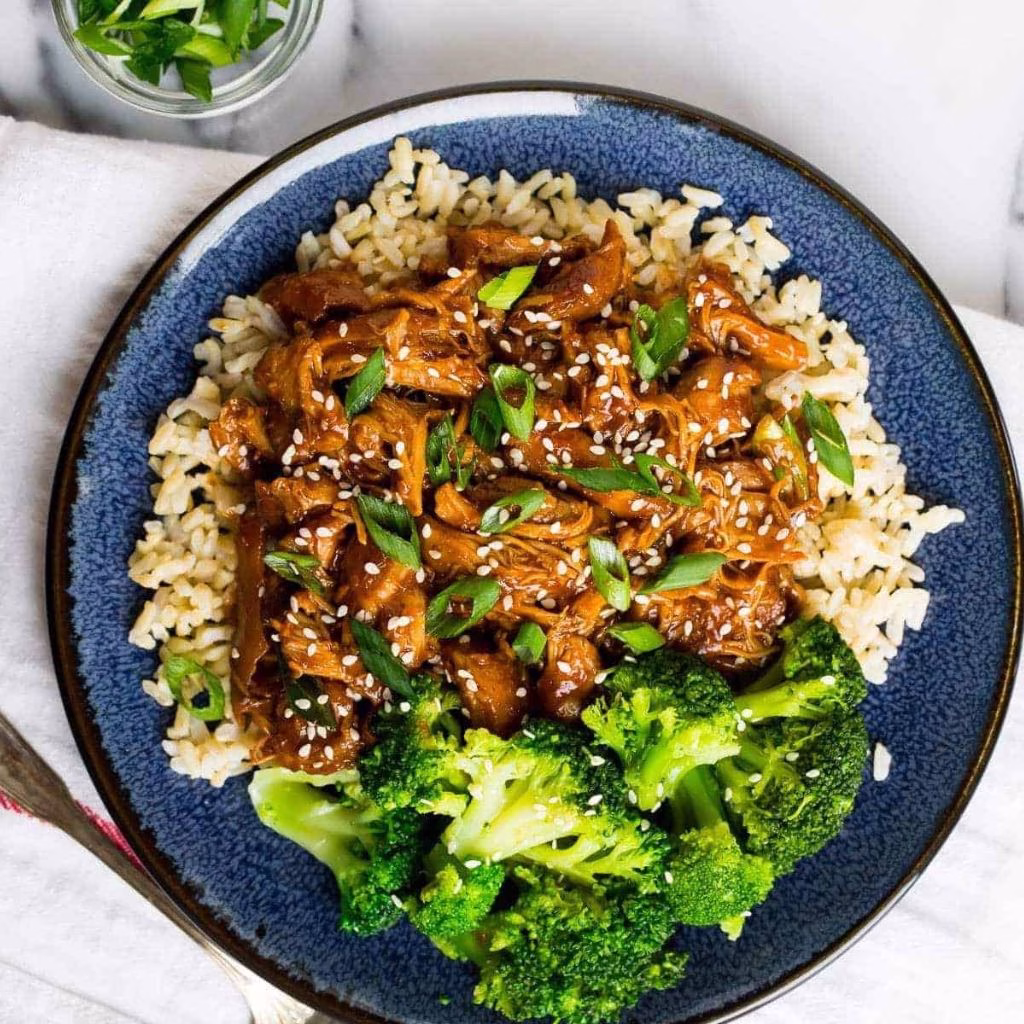 Slow Cooker Honey Garlic Chicken