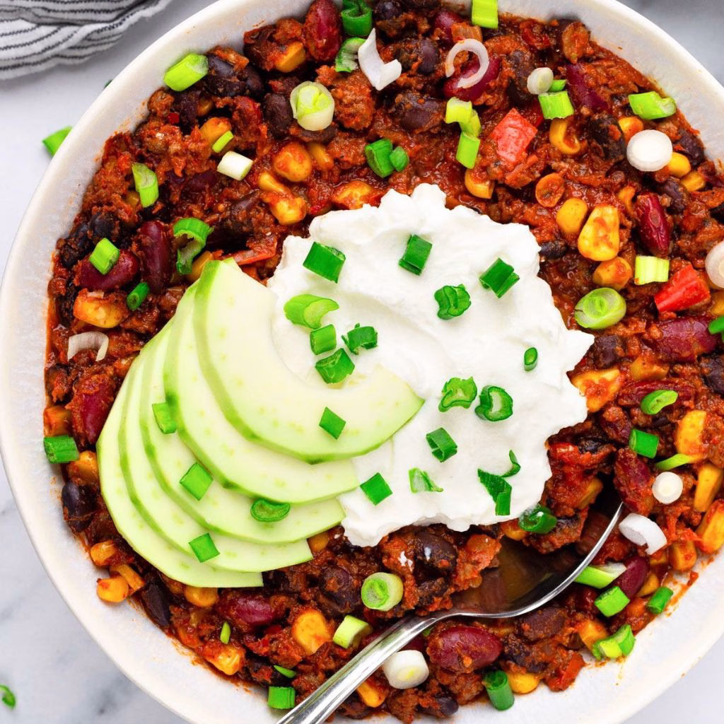 Slow Cooker Protein Chili