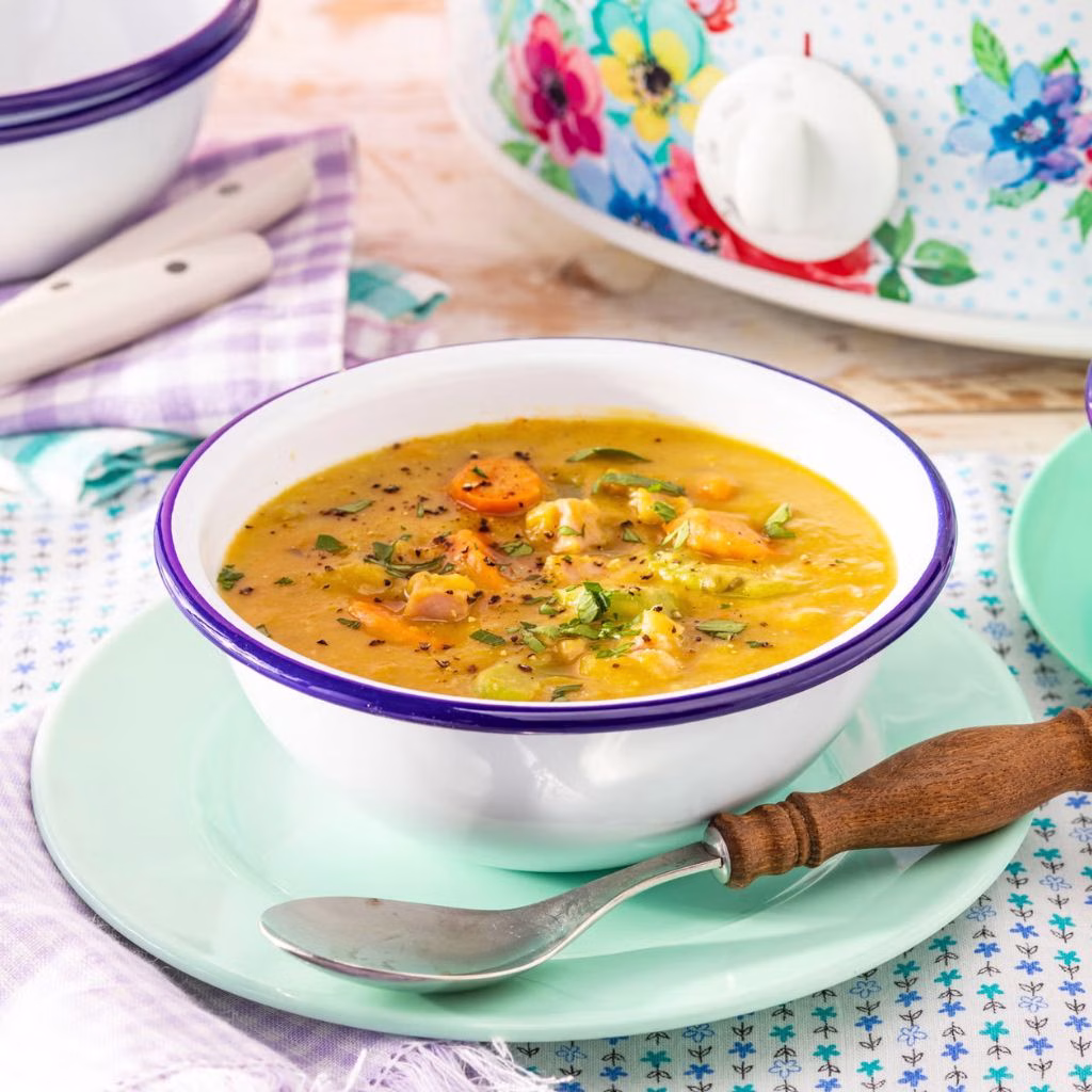 Slow Cooker Split Pea Soup