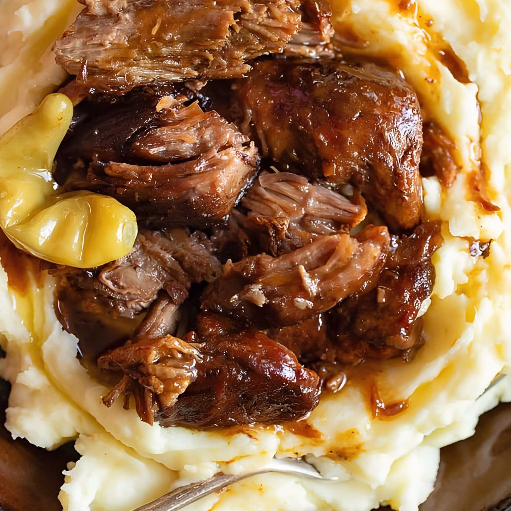 Slow Cooker Mississippi Pot Roast Recipe