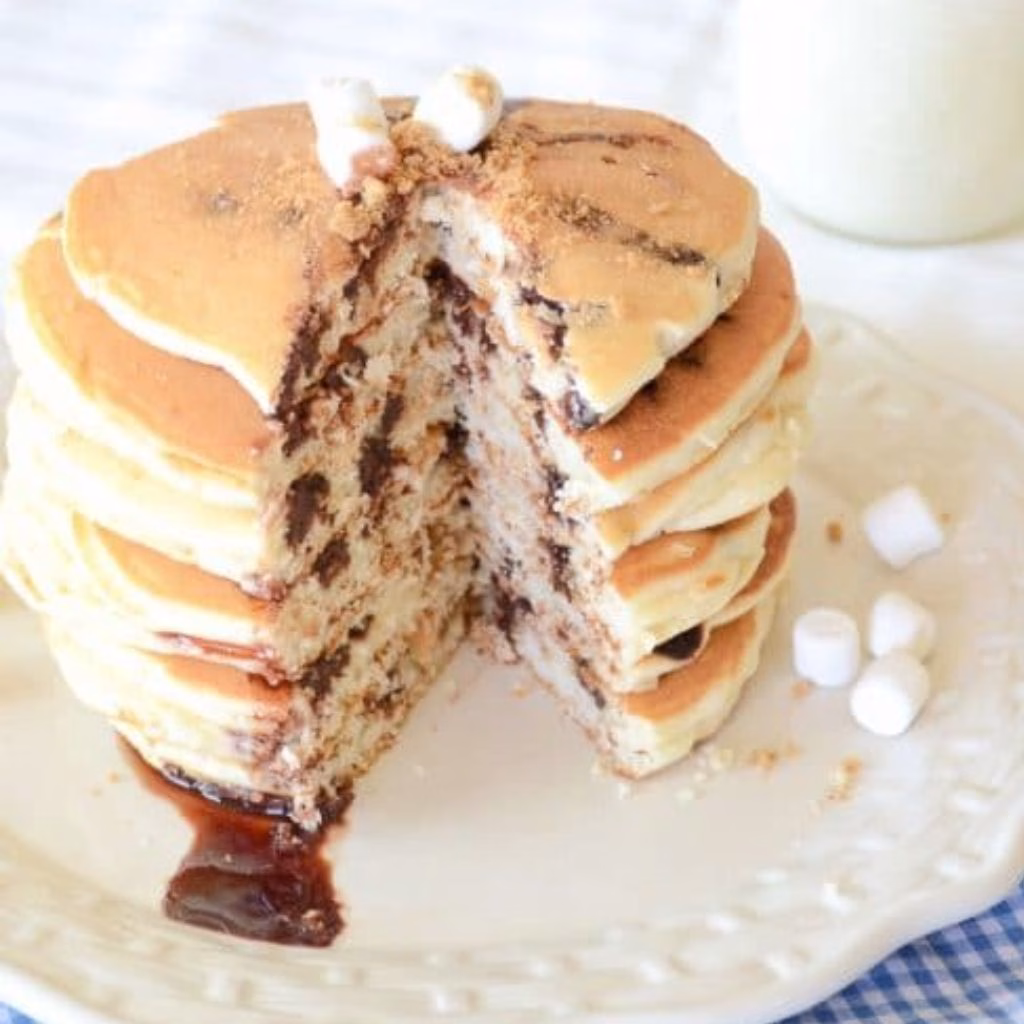 S'mores Pancakes
