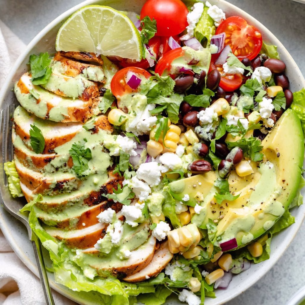 Southwest Chicken Taco Salad