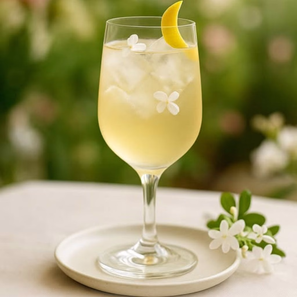 Sparkling Jasmine Tea Spritzer