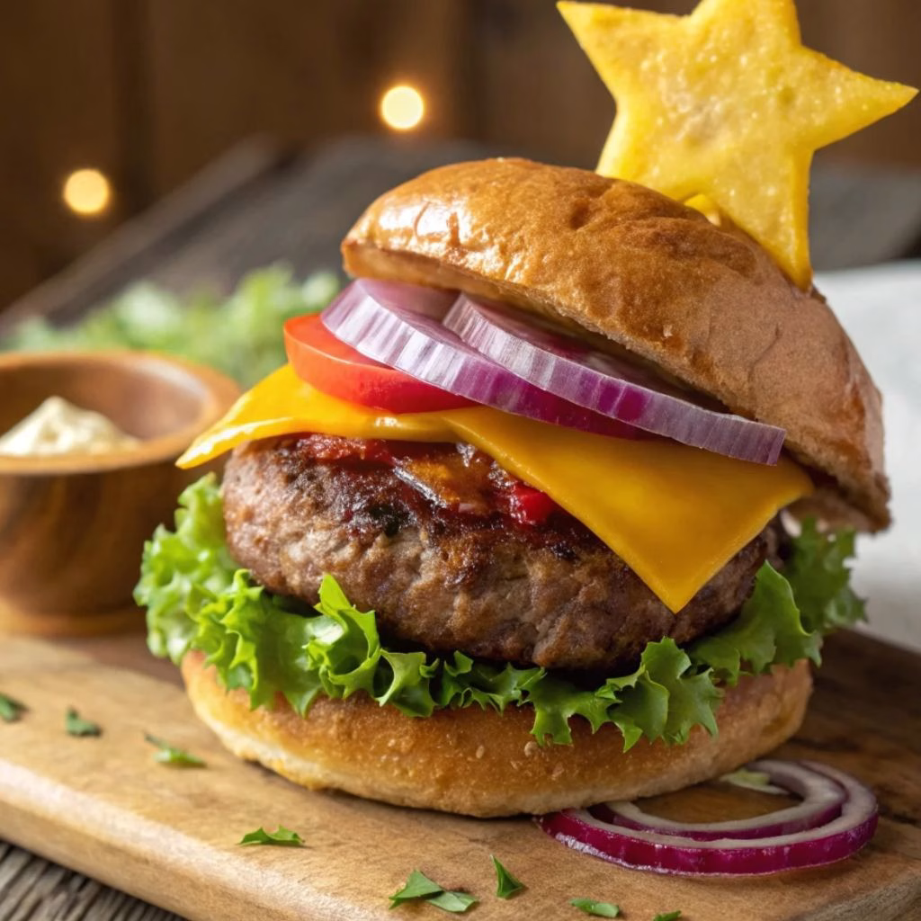 Star-Spangled Cheeseburgers