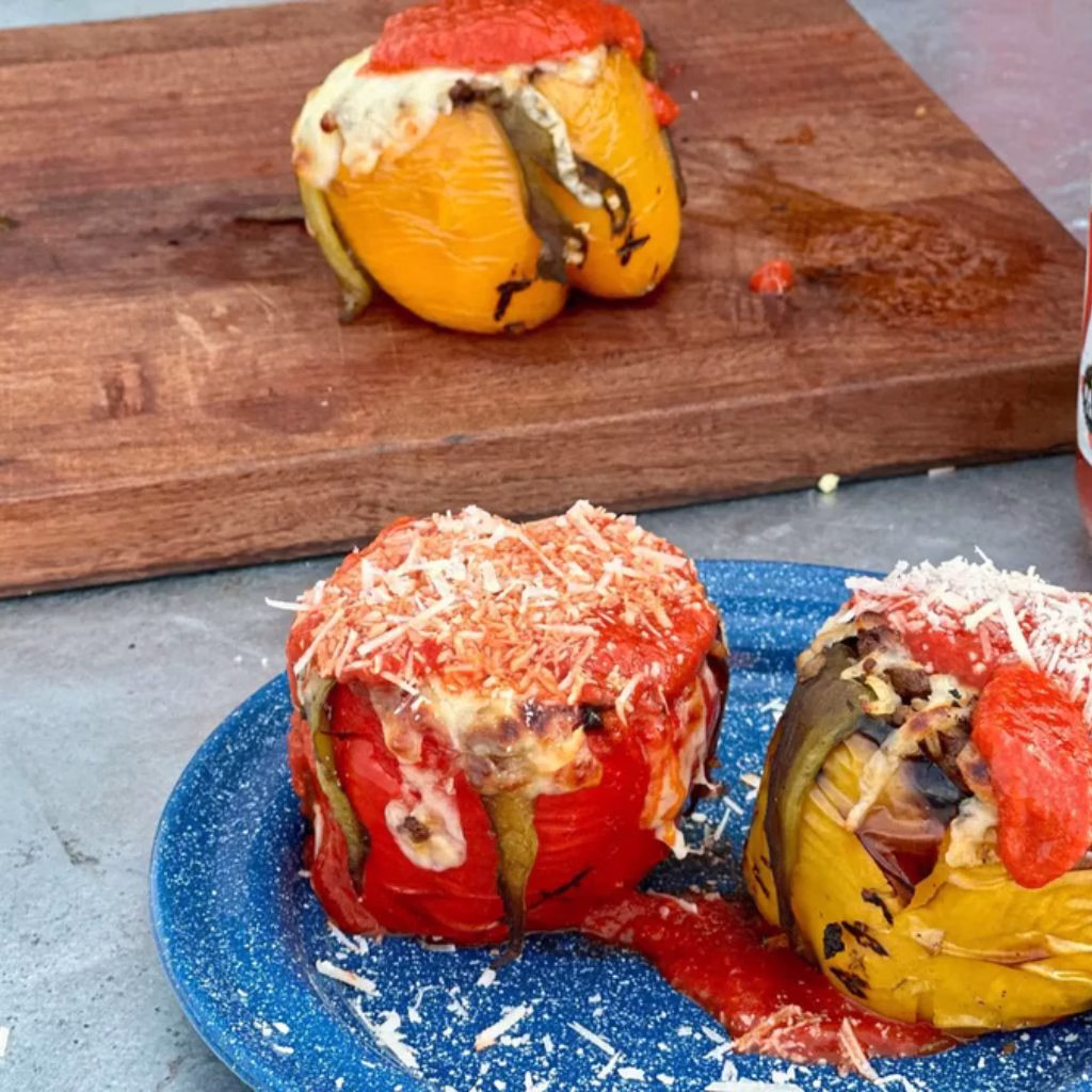 Stuffed Bell Pepper Fireworks