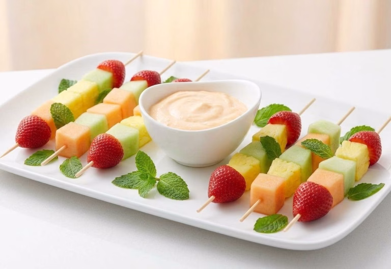 Summer Fruit Skewer Recipe