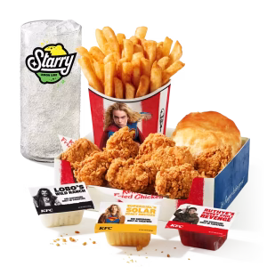 Supergirl Nuggets Combo Meal