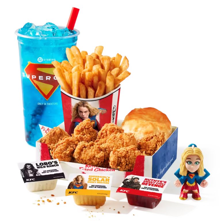 Supergirl Nuggets Ultimate Meal