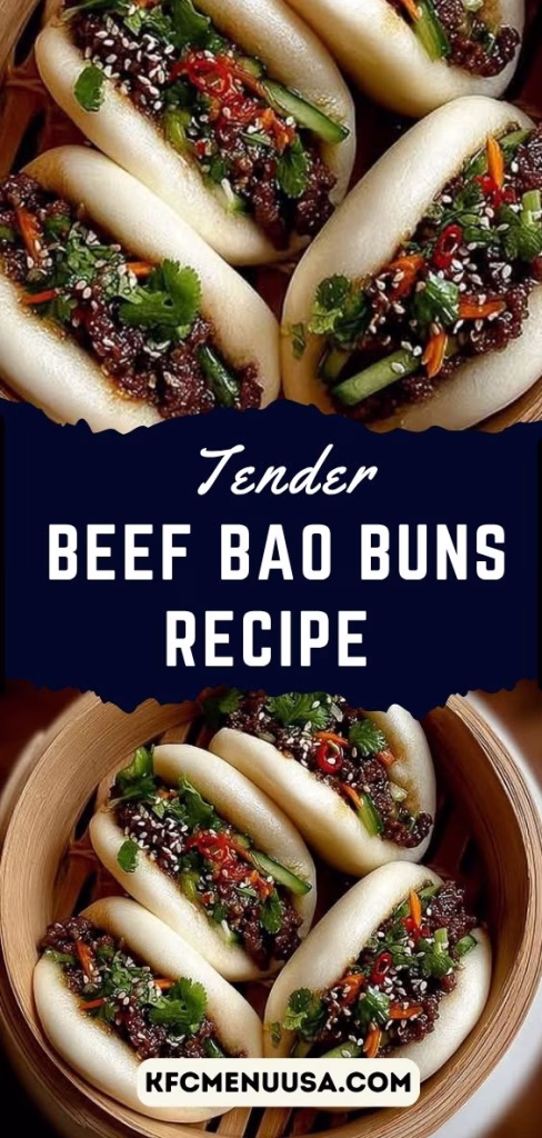 Tender Beef Bao Buns Recipe