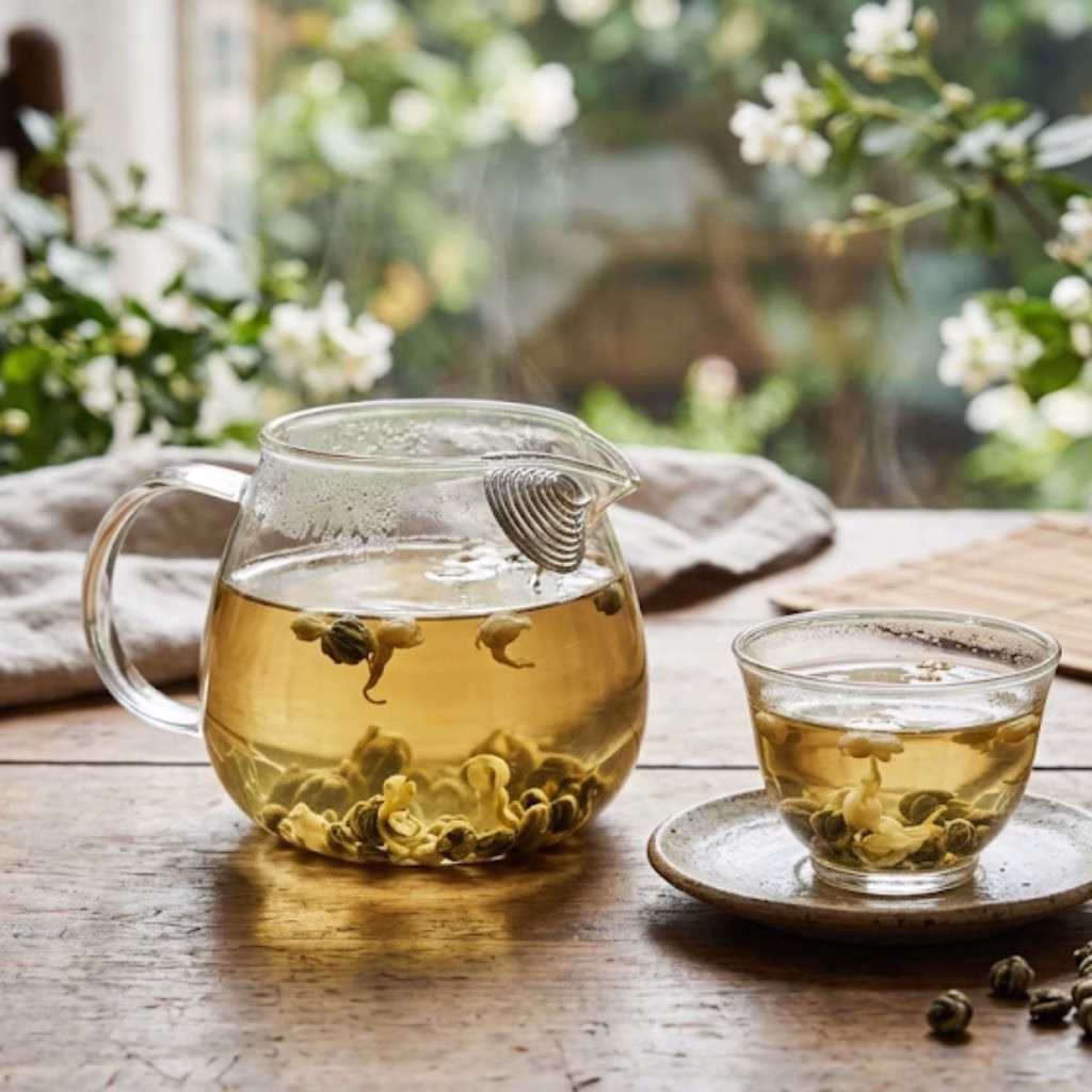 The Tao of Tea, Hand Rolled Jasmine Pearls Green Tea