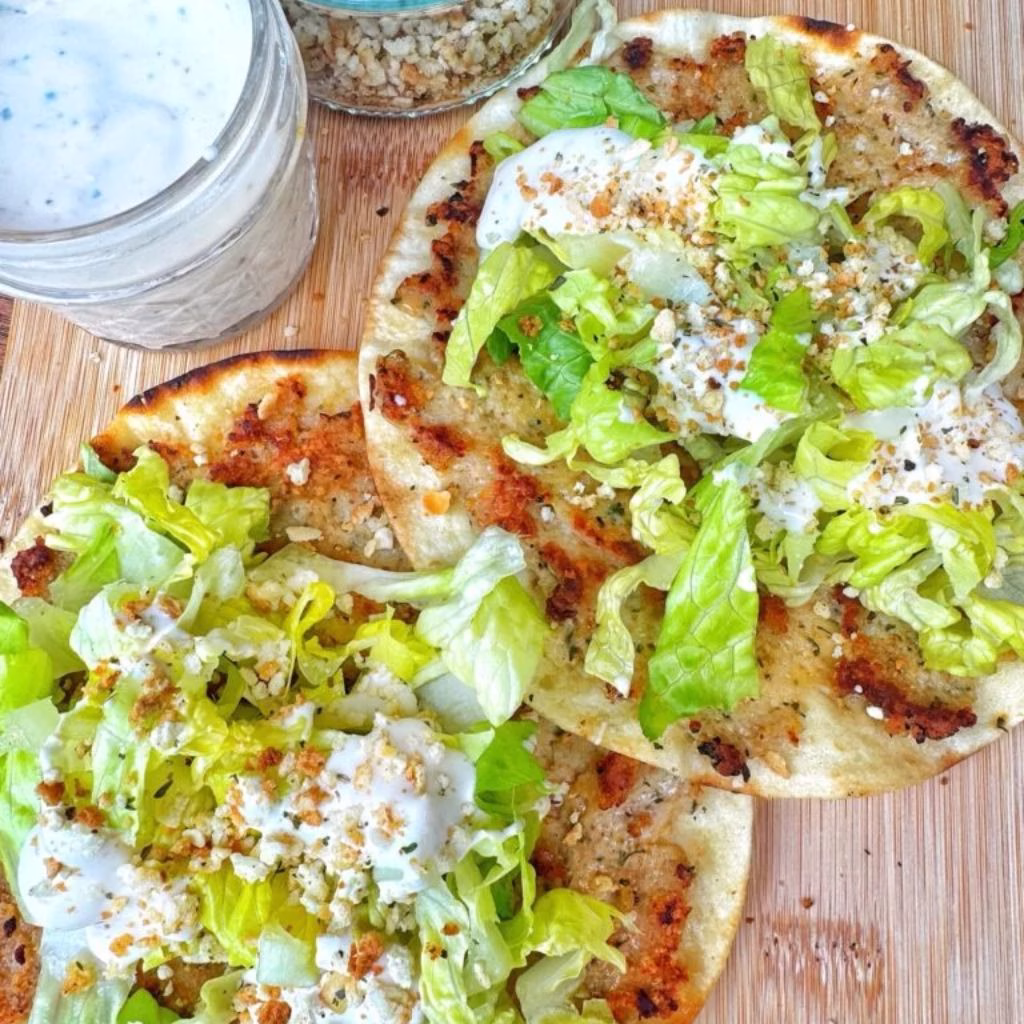Viral Chicken Caesar Taco Salad