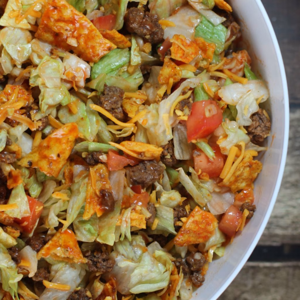 Walking Taco Dorito Salad Bowl