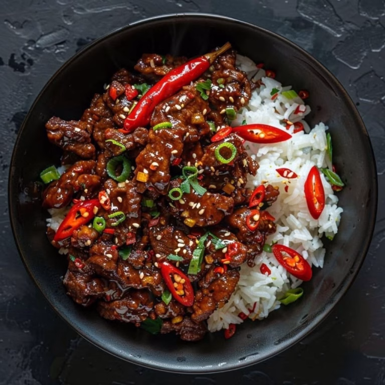 Spicy Firecracker Beef Recipe