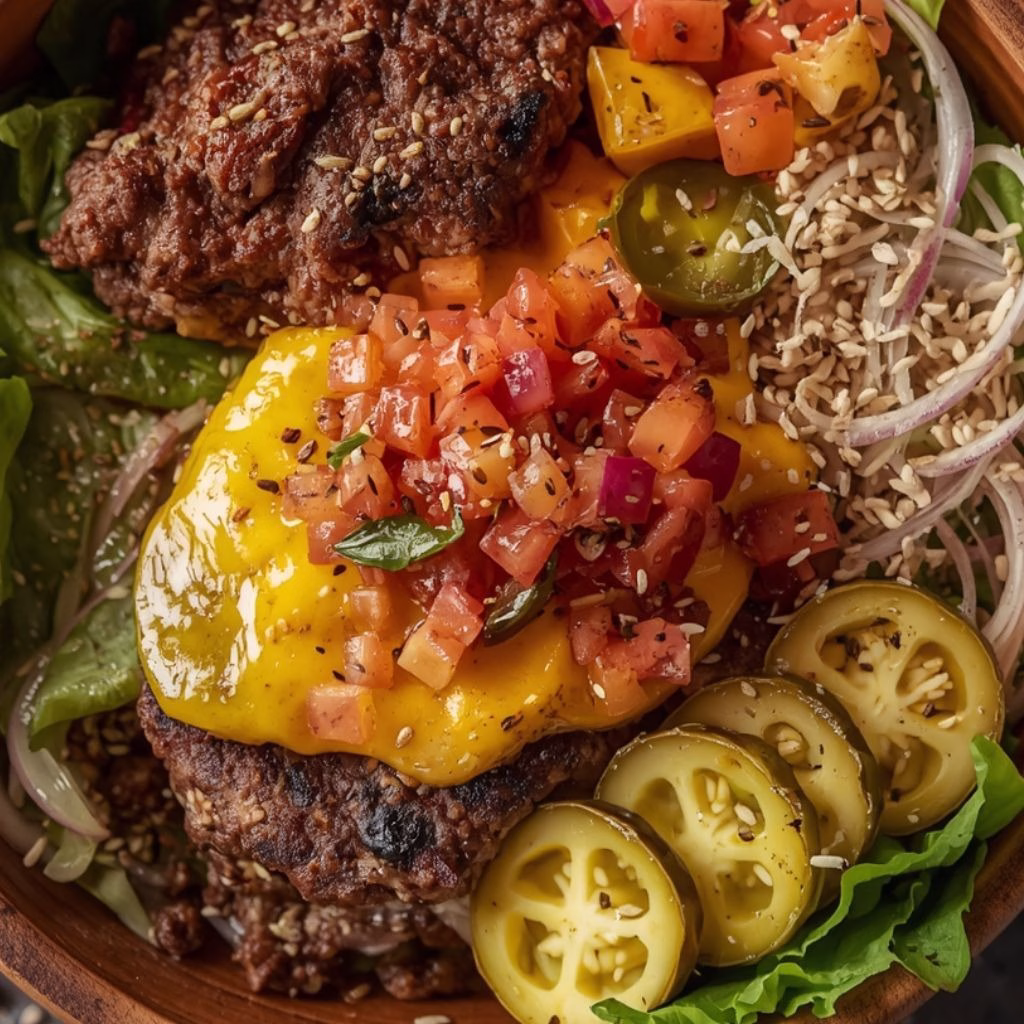 30-Minute Smash Burger Bowl Recipe