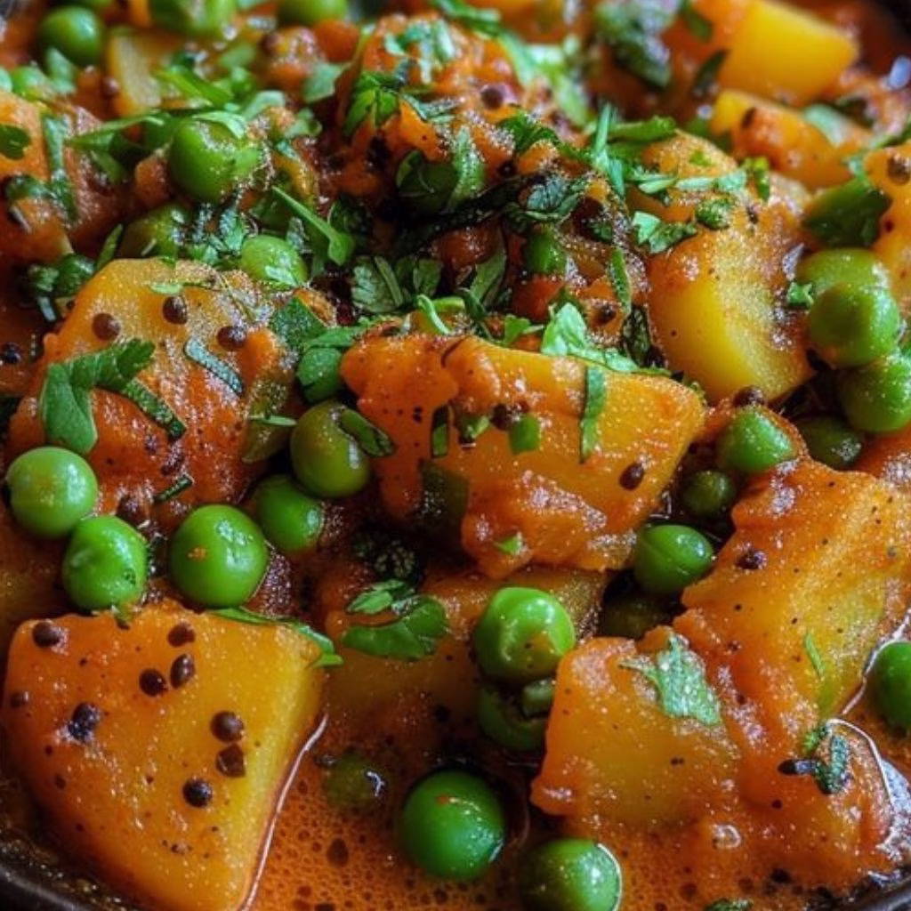 Pea and Potato Curry Recipe