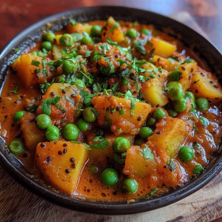 Pea and Potato Curry Recipe