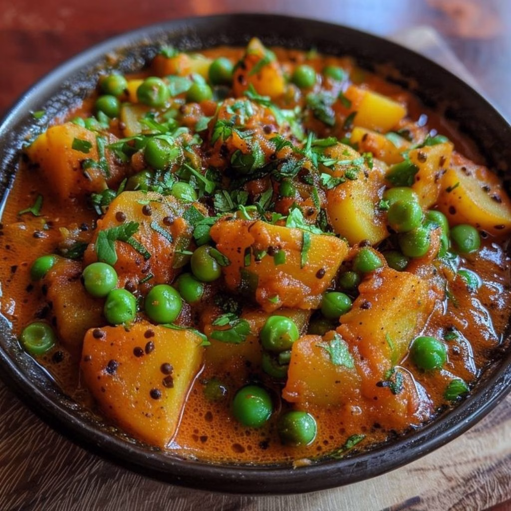 Pea and Potato Curry Recipe