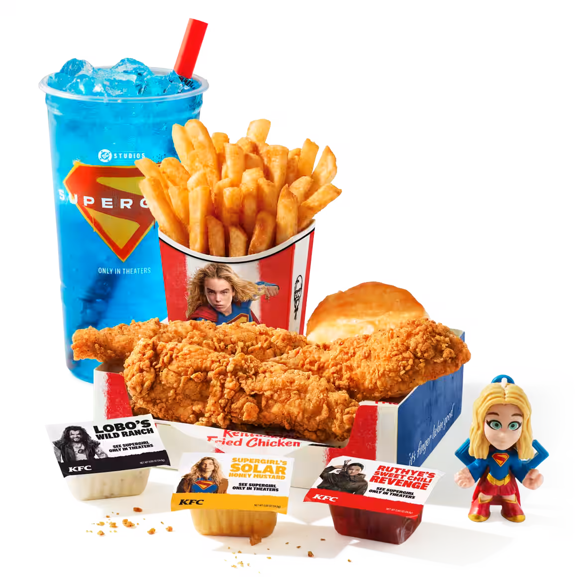 Supergirl Tenders Ultimate Meal