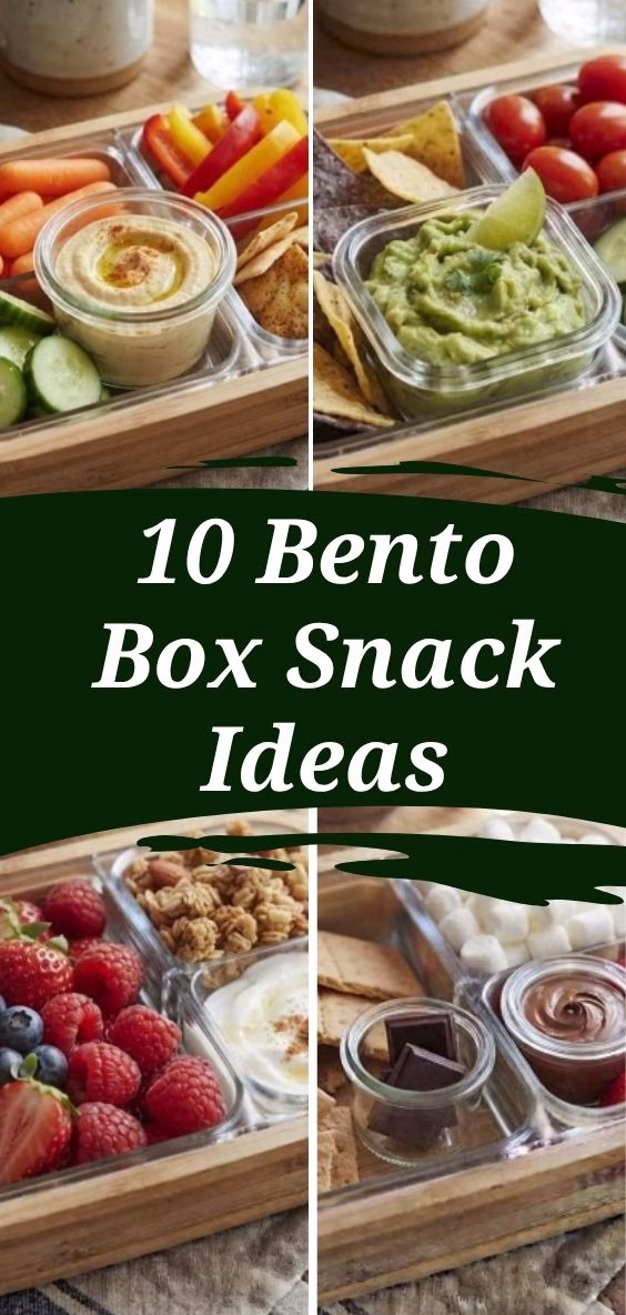 Bento Box Snack Ideas