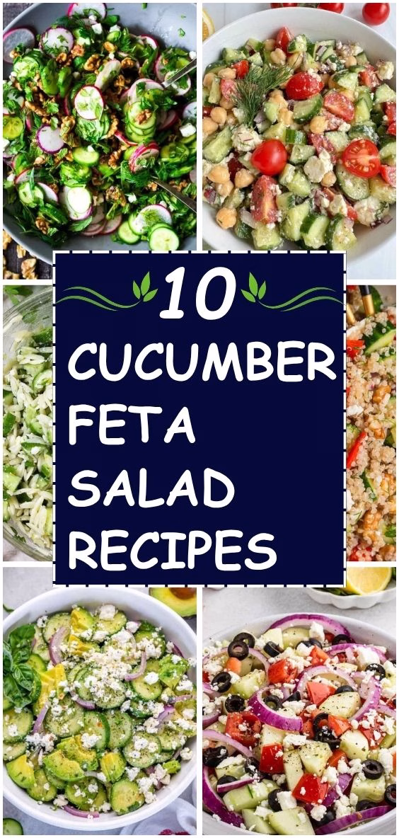 Cucumber Feta Salad Recipes