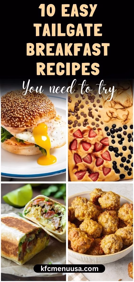 Easy Tailgate Breakfast Recipes