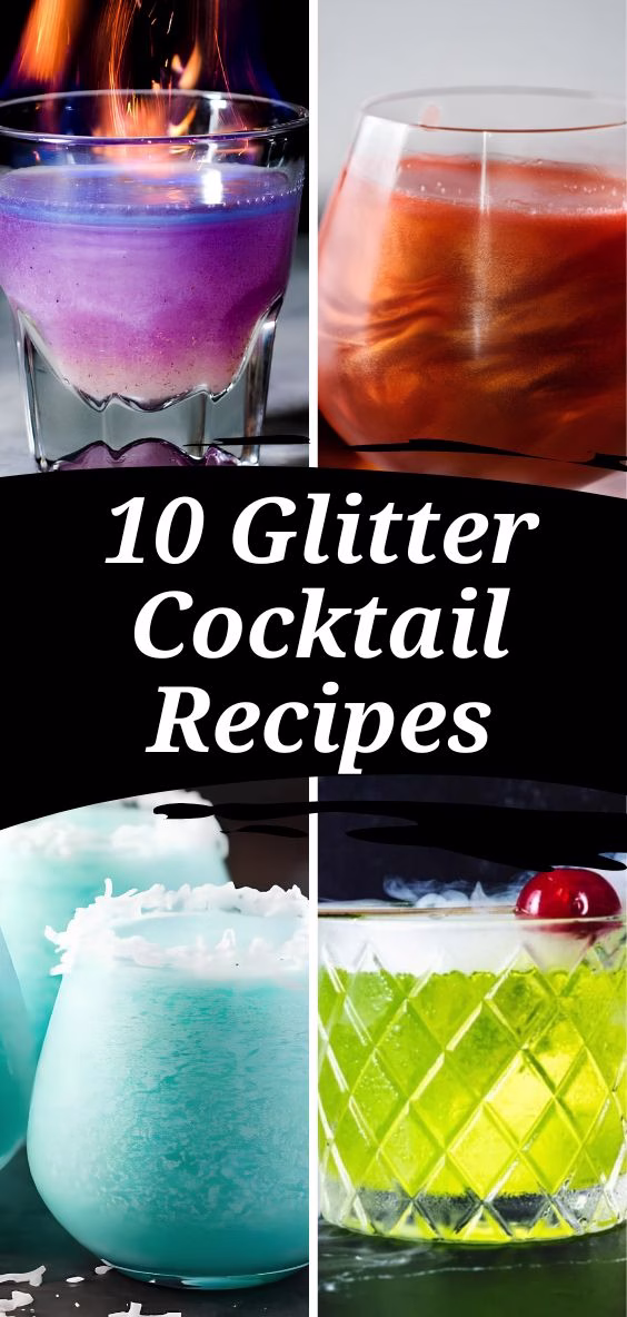 Glitter Cocktail Recipes
